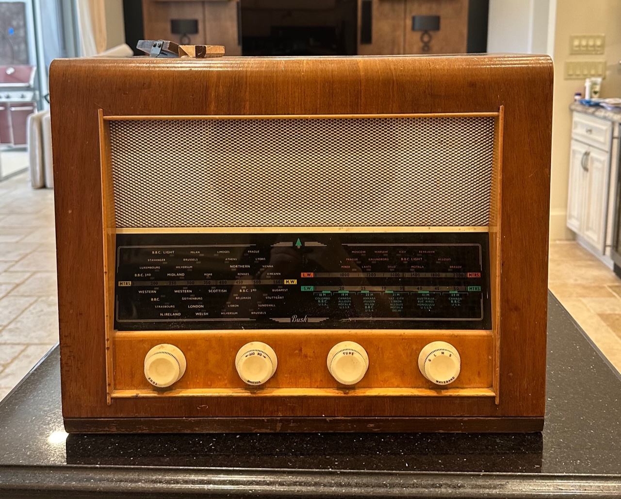 1954 Bush Valve Radio